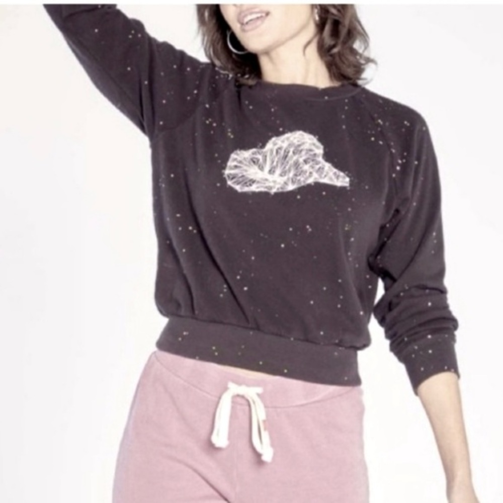 Wildfox Constellation Cowboy Crew‎ Sweatshirt Size S NWT
